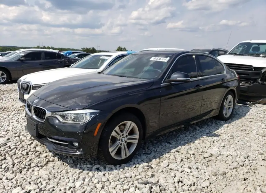 BMW 330 I 2018 vin WBA8B9C56JAE22441 from auto auction Copart