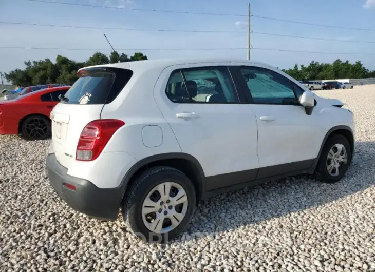 CHEVROLET TRAX LS 2016 vin 3GNCJKSB0GL164907 from auto auction Copart