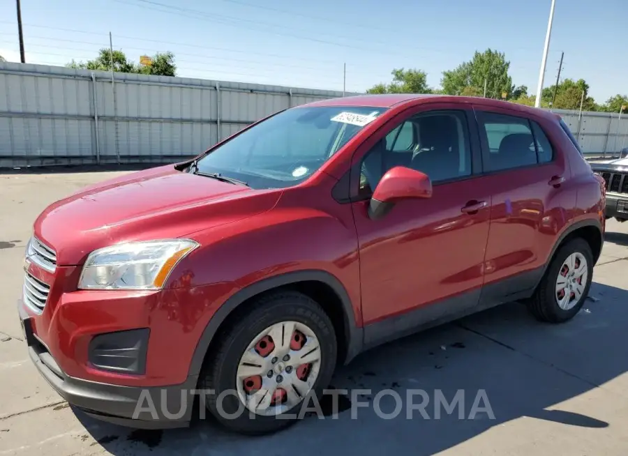 CHEVROLET TRAX LS 2015 vin KL7CJKSB2FB066029 from auto auction Copart