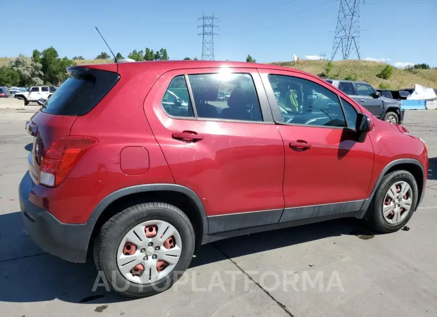 CHEVROLET TRAX LS 2015 vin KL7CJKSB2FB066029 from auto auction Copart