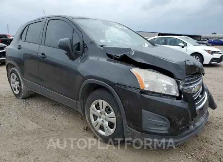 CHEVROLET TRAX LS 2016 vin KL7CJKSB2GB668639 from auto auction Copart