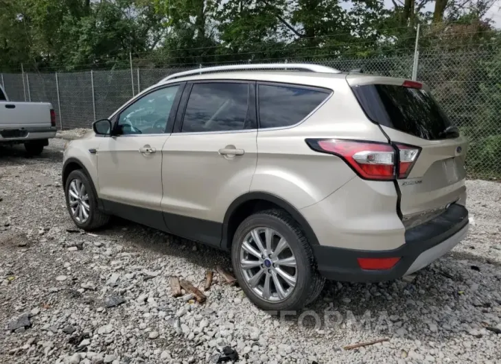 FORD ESCAPE TIT 2017 vin 1FMCU9JD6HUE53661 from auto auction Copart