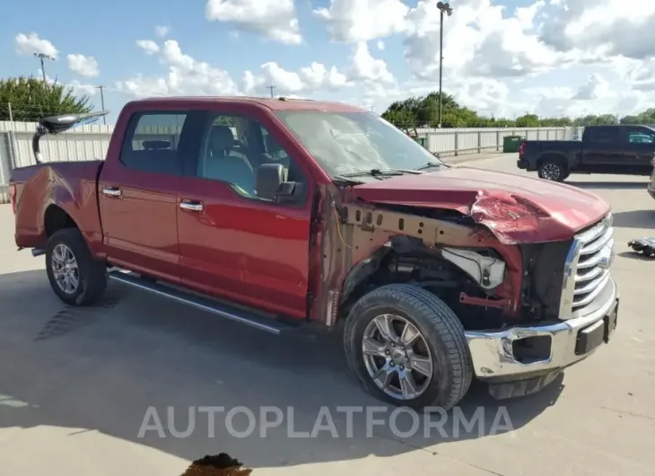 FORD F150 SUPER 2016 vin 1FTEW1CF1GKD21599 from auto auction Copart