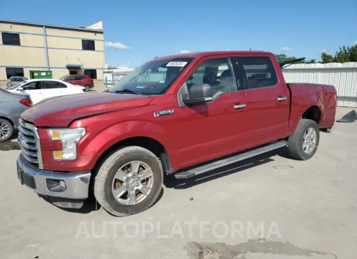 FORD F150 SUPER 2016 vin 1FTEW1CF1GKD21599 from auto auction Copart