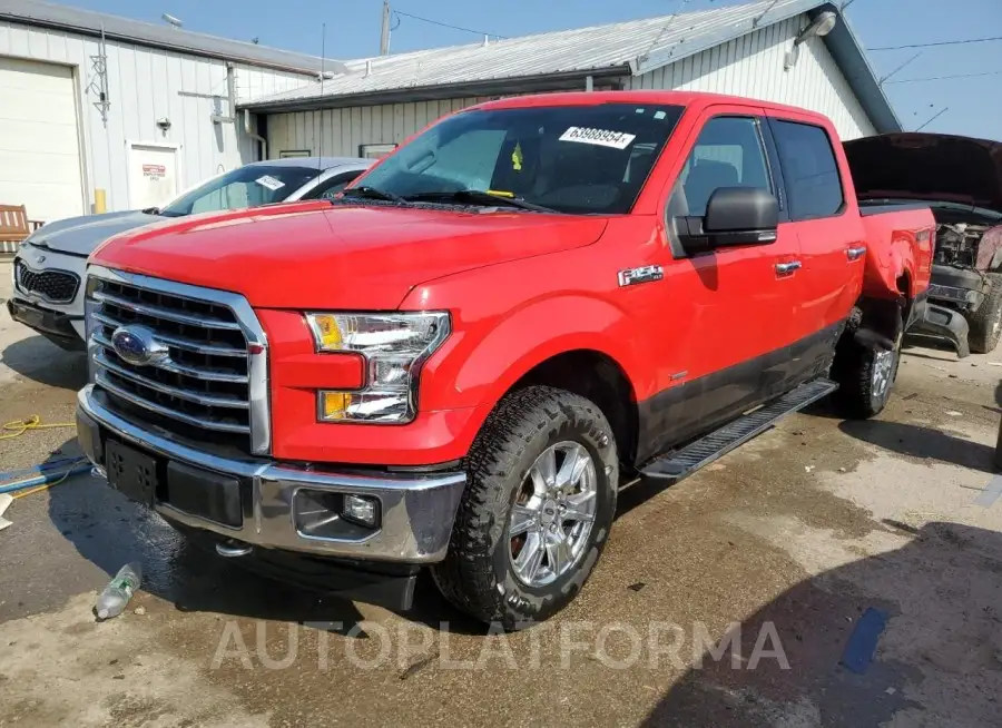 FORD F150 SUPER 2017 vin 1FTEW1EG6HKC58880 from auto auction Copart