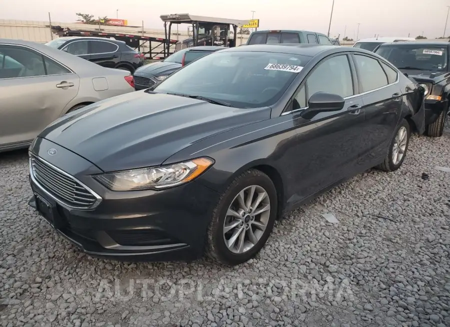 FORD FUSION SE 2017 vin 3FA6P0H75HR116609 from auto auction Copart