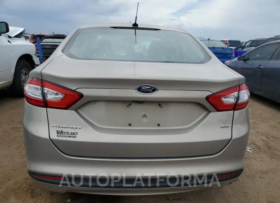 FORD FUSION SE 2016 vin 3FA6P0H76GR144269 from auto auction Copart