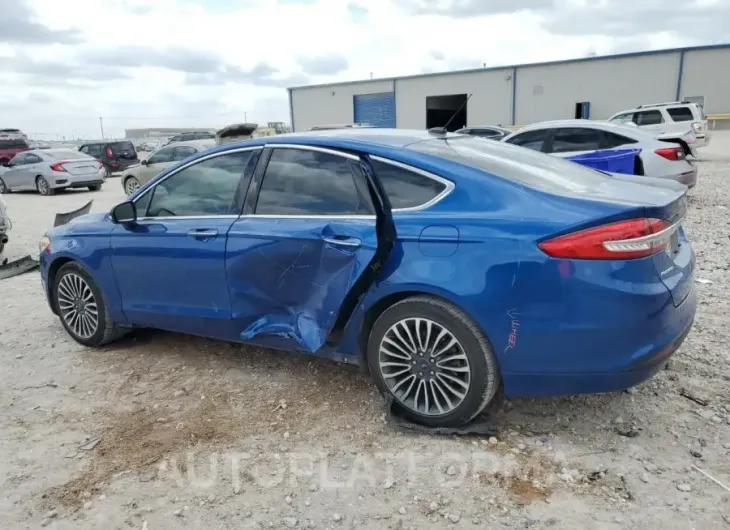 FORD FUSION SE 2018 vin 3FA6P0HD6JR144947 from auto auction Copart