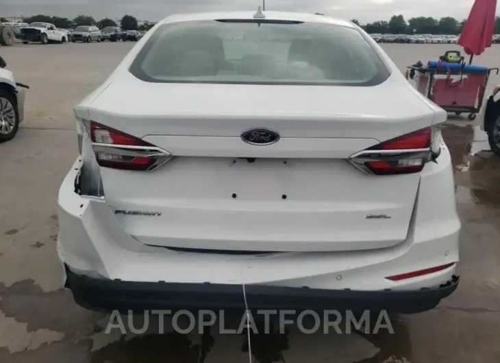 FORD FUSION SEL 2019 vin 3FA6P0MU2KR255986 from auto auction Copart