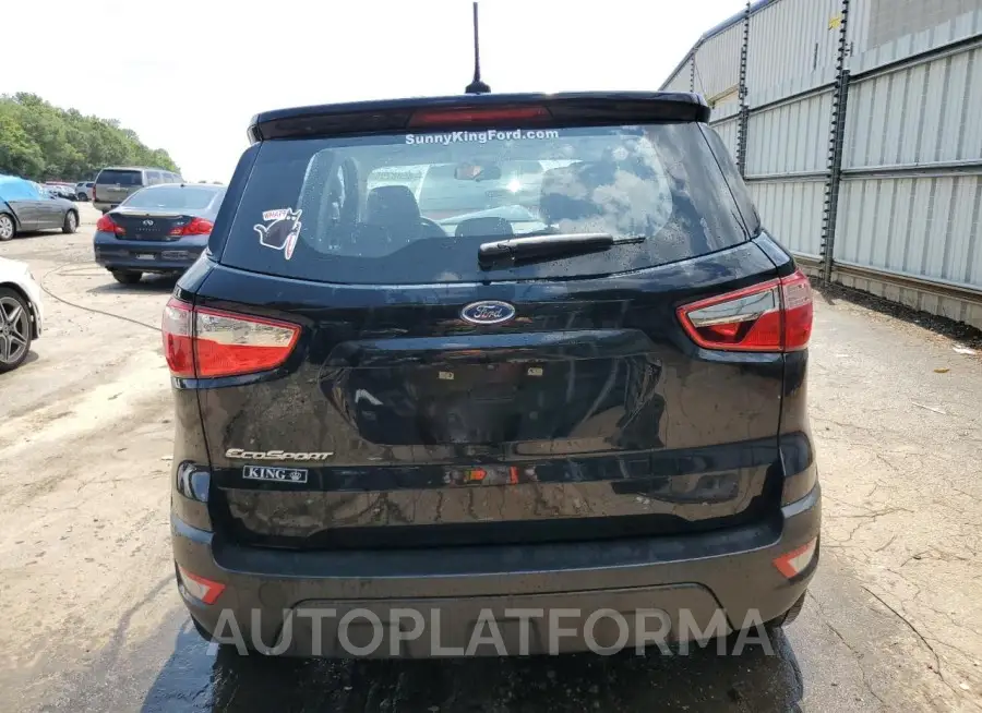 FORD ECOSPORT S 2021 vin MAJ3S2FE6MC447285 from auto auction Copart