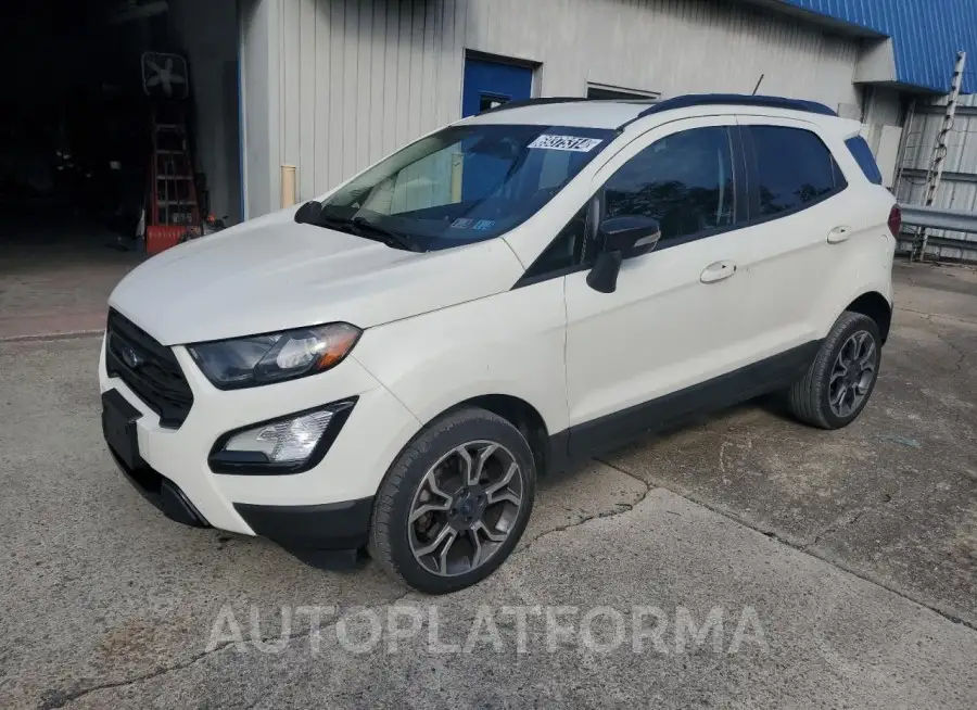 FORD ECOSPORT S 2020 vin MAJ6S3JL2LC351791 from auto auction Copart