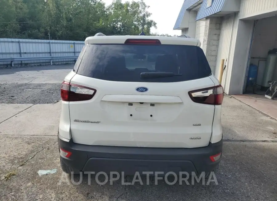 FORD ECOSPORT S 2020 vin MAJ6S3JL2LC351791 from auto auction Copart