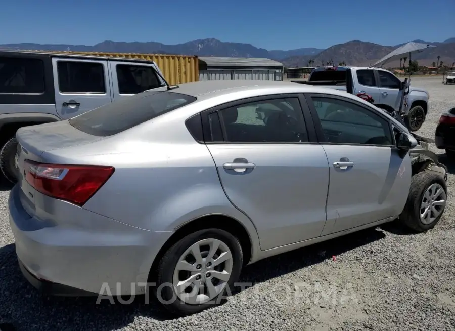 KIA RIO LX 2016 vin KNADM4A36G6590795 from auto auction Copart