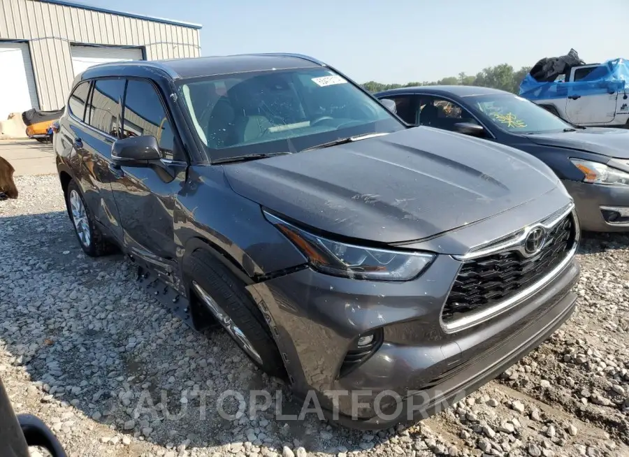 TOYOTA HIGHLANDER 2023 vin 5TDKDRBH6PS032060 from auto auction Copart