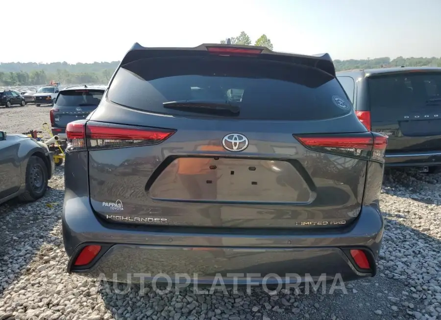 TOYOTA HIGHLANDER 2023 vin 5TDKDRBH6PS032060 from auto auction Copart