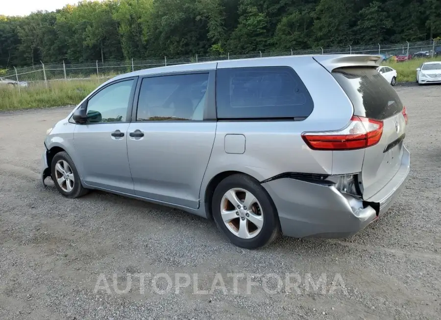 TOYOTA SIENNA 2015 vin 5TDZK3DC0FS565555 from auto auction Copart