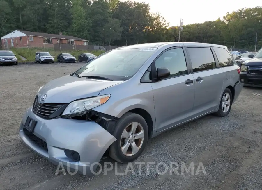 TOYOTA SIENNA 2015 vin 5TDZK3DC0FS565555 from auto auction Copart