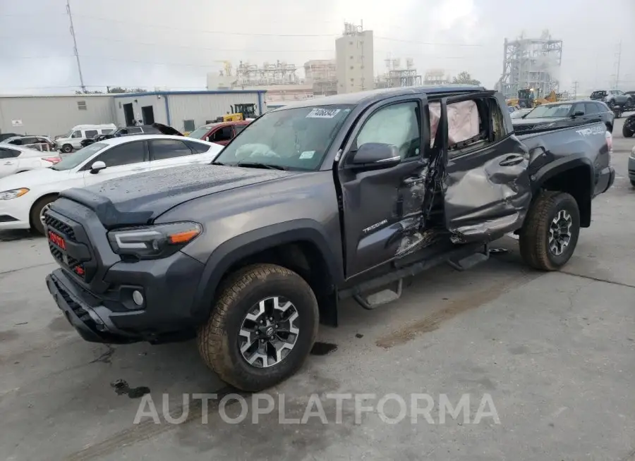 TOYOTA TACOMA DOU 2021 vin 5TFCZ5AN7MX267711 from auto auction Copart