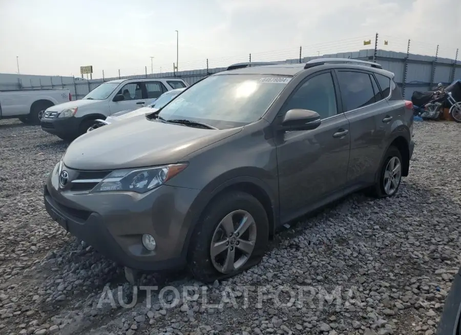 TOYOTA RAV4 XLE 2015 vin JTMRFREV5FD140688 from auto auction Copart