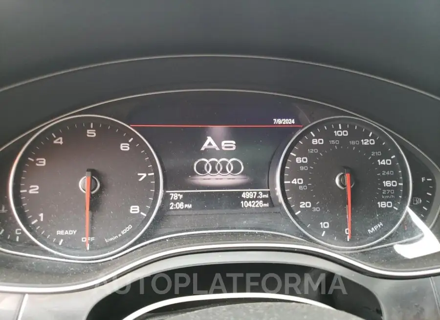 AUDI A6 PREMIUM 2016 vin WAUFGAFC7GN196915 from auto auction Copart