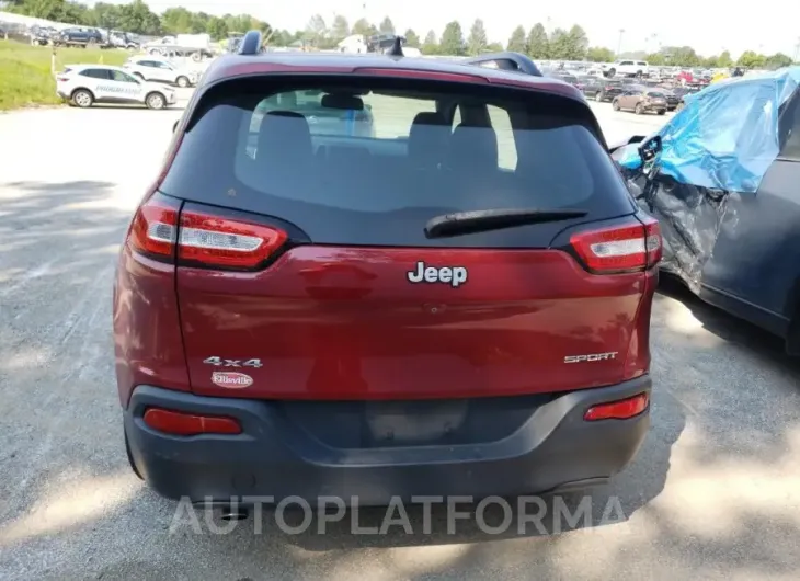 JEEP CHEROKEE S 2016 vin 1C4PJMAB8GW152733 from auto auction Copart