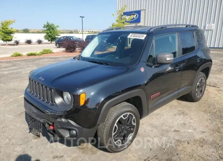 JEEP RENEGADE T 2015 vin ZACCJBCT0FPB66436 from auto auction Copart