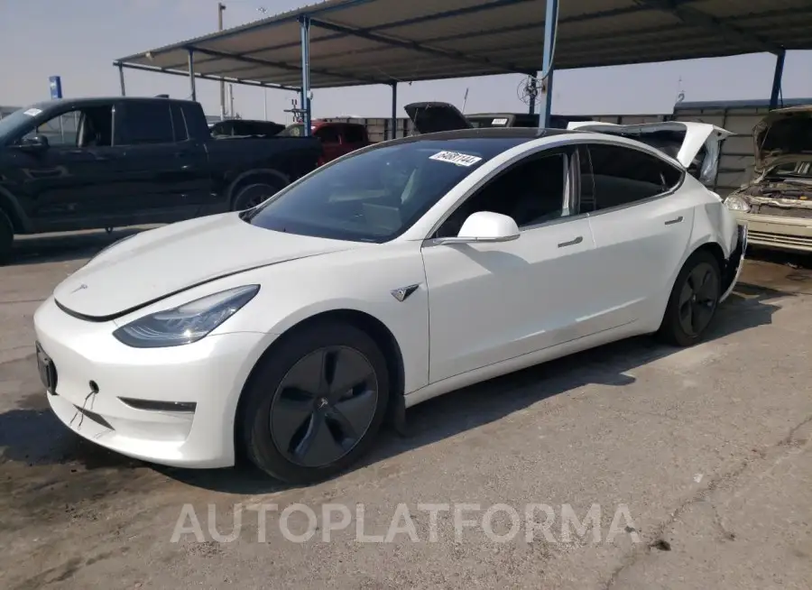 TESLA MODEL 3 2020 vin 5YJ3E1EA6LF808574 from auto auction Copart