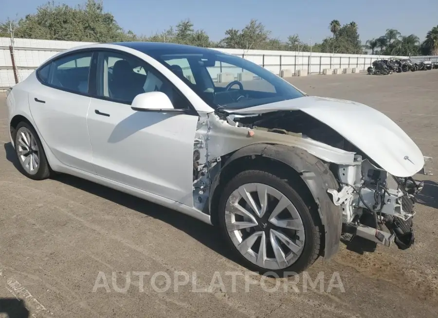 TESLA MODEL 3 2022 vin 5YJ3E1EA7NF369565 from auto auction Copart