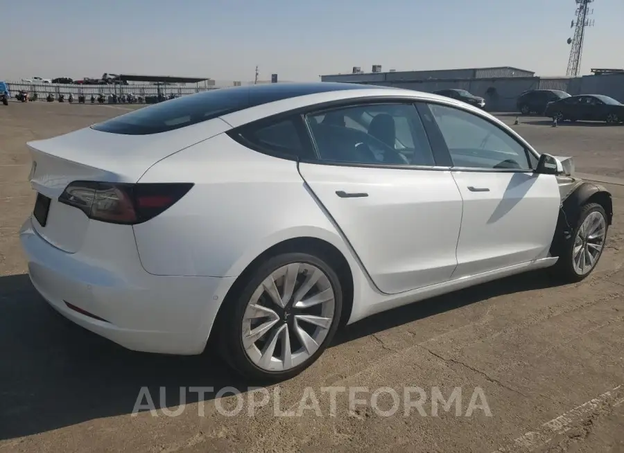 TESLA MODEL 3 2022 vin 5YJ3E1EA7NF369565 from auto auction Copart