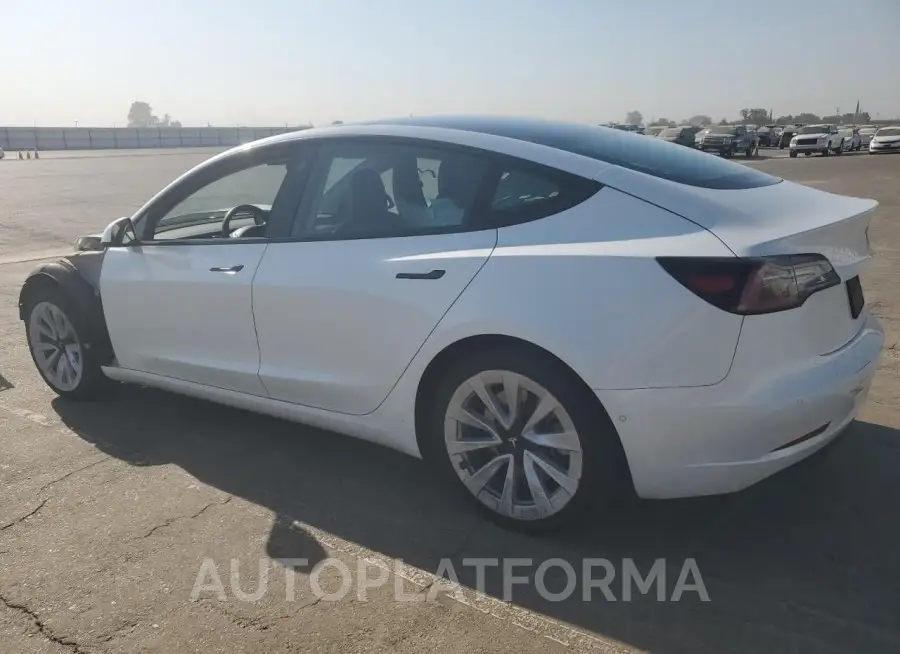 TESLA MODEL 3 2022 vin 5YJ3E1EA7NF369565 from auto auction Copart