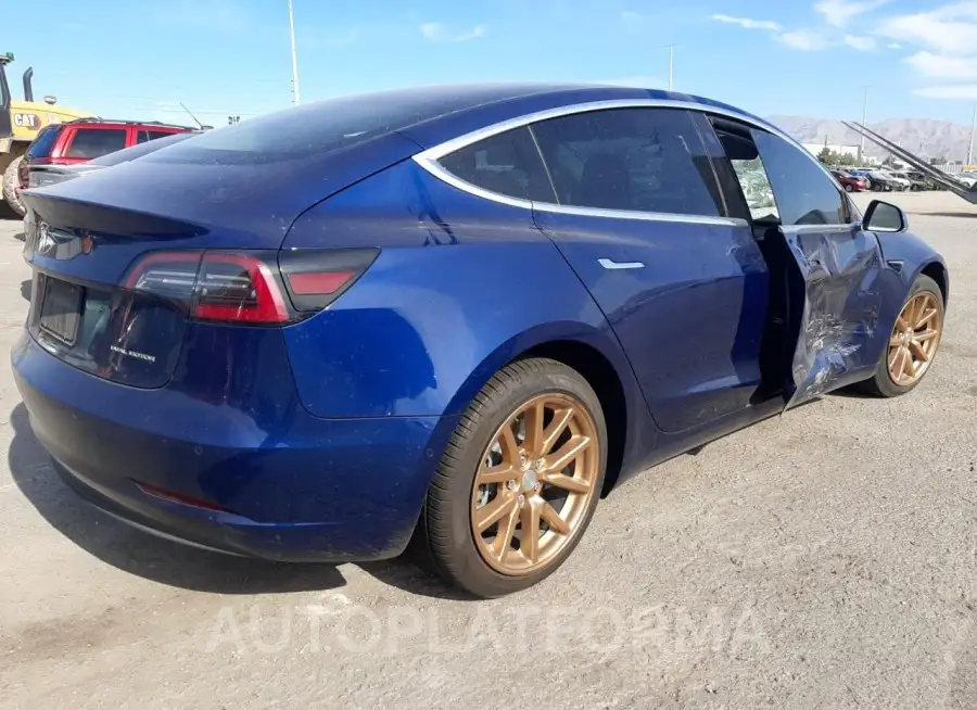 TESLA MODEL 3 2019 vin 5YJ3E1EB6KF199266 from auto auction Copart