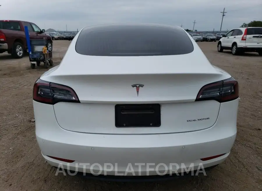 TESLA MODEL 3 2020 vin 5YJ3E1EB9LF621046 from auto auction Copart