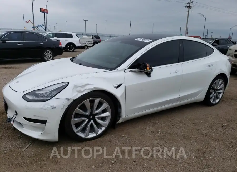 TESLA MODEL 3 2020 vin 5YJ3E1EB9LF621046 from auto auction Copart