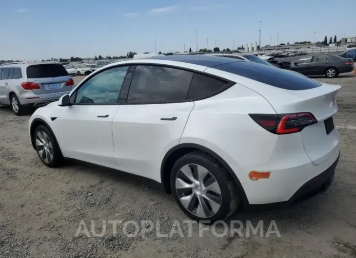 TESLA MODEL Y 2020 vin 5YJYGDEE9LF030808 from auto auction Copart