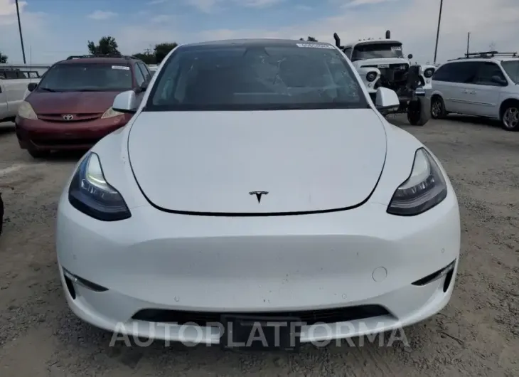 TESLA MODEL Y 2020 vin 5YJYGDEE9LF030808 from auto auction Copart