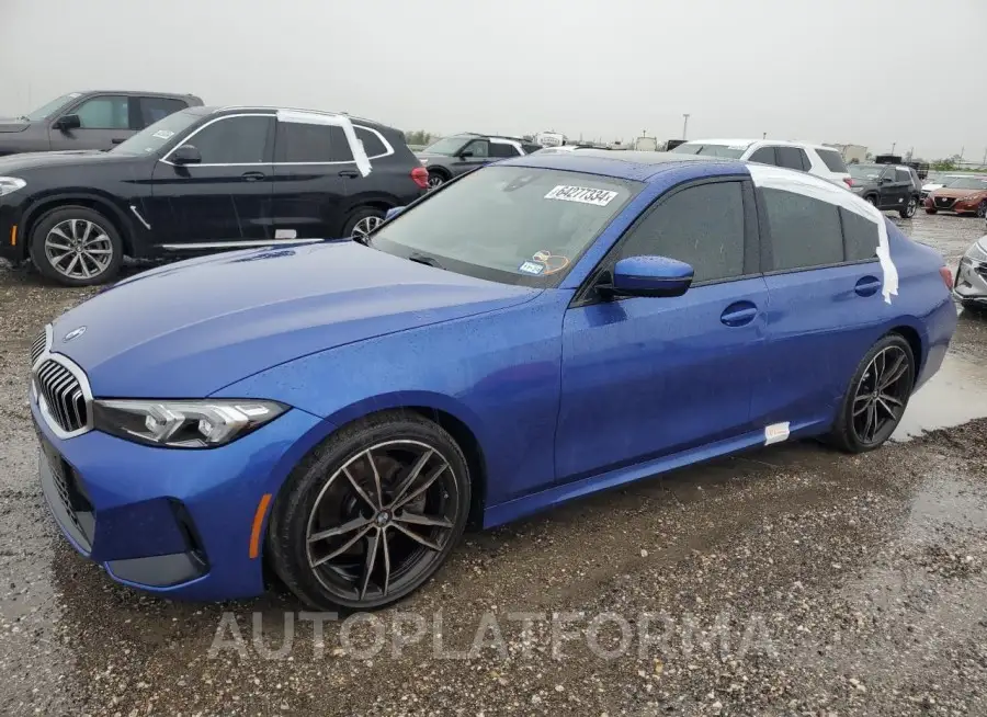 BMW 330I 2023 vin 3MW69FF09P8C94733 from auto auction Copart