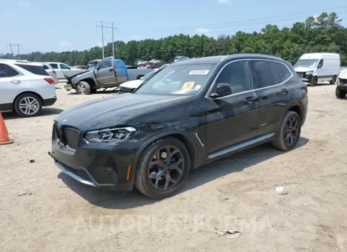 BMW X3 SDRIVE3 2022 vin 5UX43DP00N9N36910 from auto auction Copart