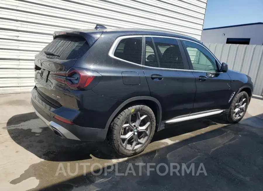 BMW X3 XDRIVE3 2023 vin 5UX53DP00P9S73549 from auto auction Copart