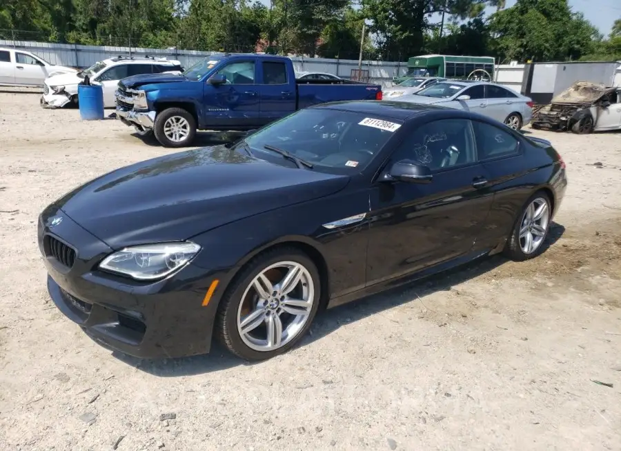 BMW 640 XI 2016 vin WBA6H3C56GGT65065 from auto auction Copart