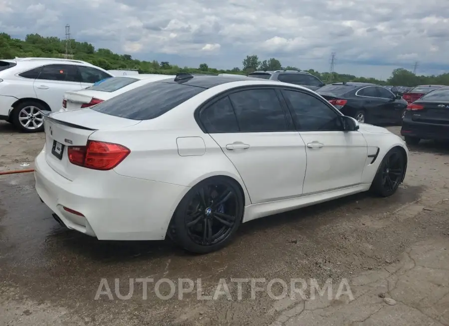 BMW M3 2015 vin WBS3C9C59FP805889 from auto auction Copart