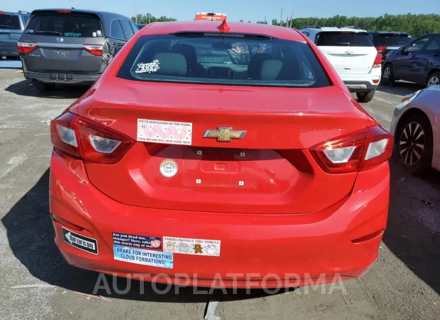 CHEVROLET CRUZE LT 2017 vin 1G1BE5SM0H7218216 from auto auction Copart