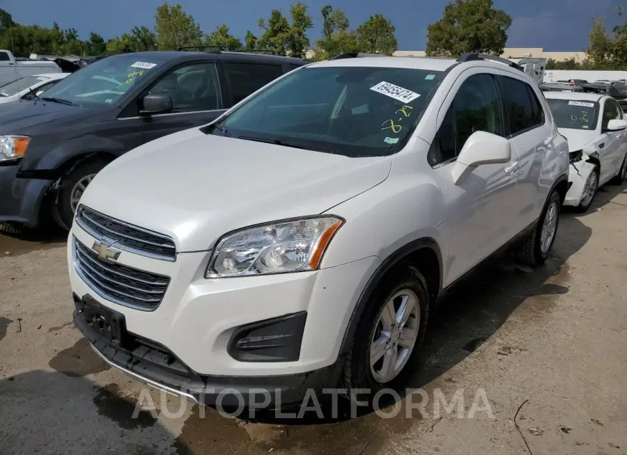 CHEVROLET TRAX 1LT 2015 vin KL7CJLSB6FB167001 from auto auction Copart