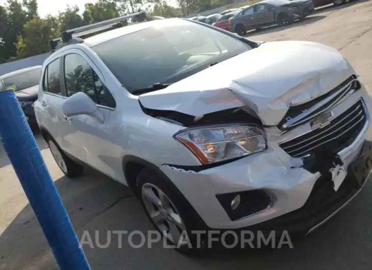 CHEVROLET TRAX LTZ 2015 vin KL7CJNSB6FB082641 from auto auction Copart