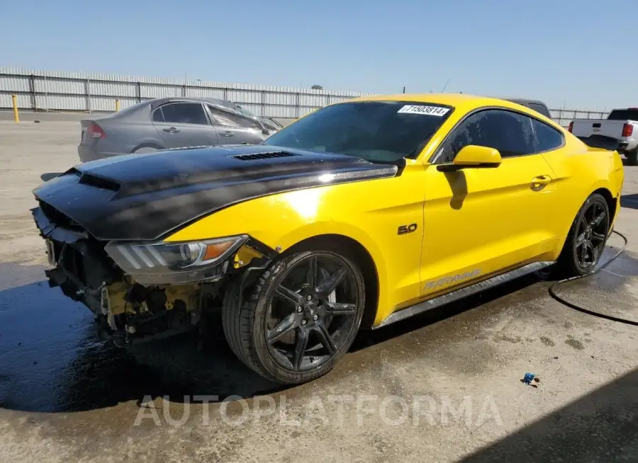 FORD MUSTANG GT 2015 vin 1FA6P8CF5F5322915 from auto auction Copart