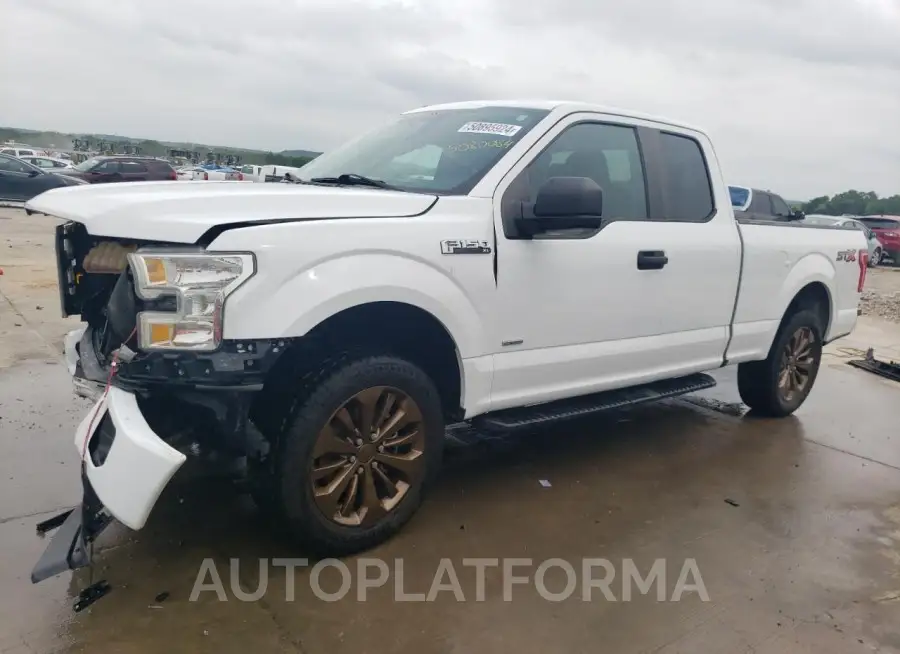 FORD F150 SUPER 2017 vin 1FTEX1CP8HFA45633 from auto auction Copart