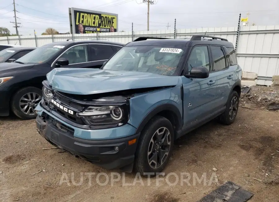 FORD BRONCO SPO 2021 vin 3FMCR9C69MRA02483 from auto auction Copart