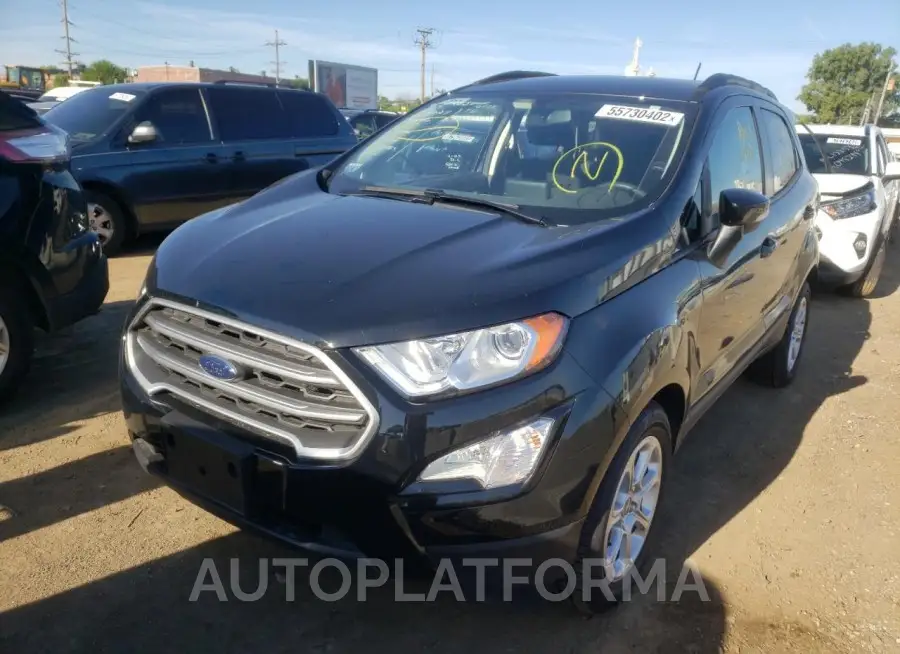 FORD ECOSPORT S 2021 vin MAJ3S2GE0MC456627 from auto auction Copart