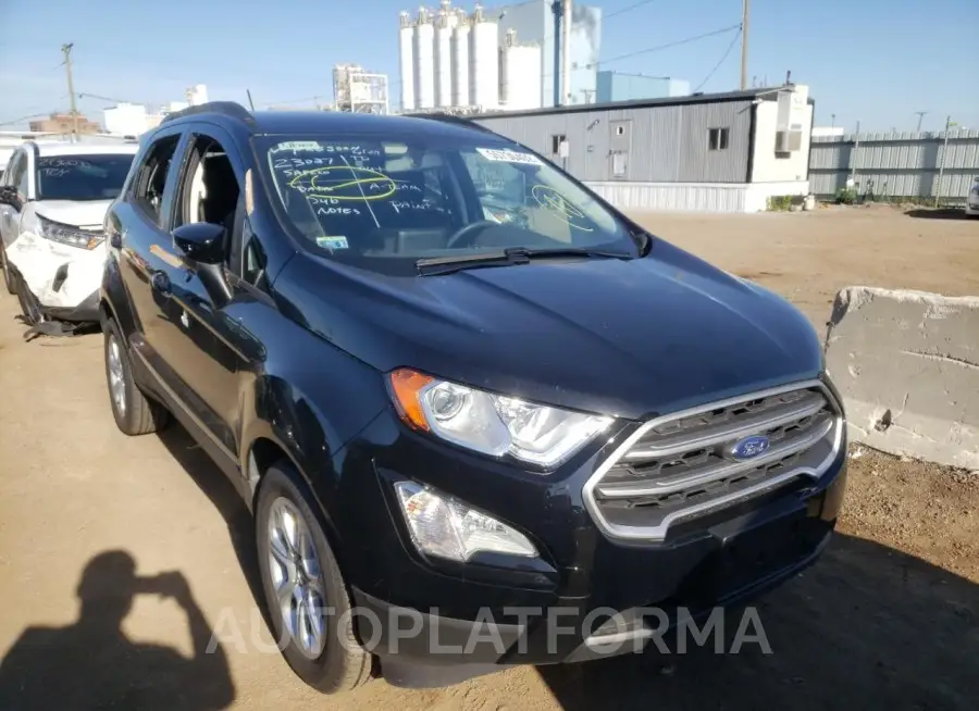 FORD ECOSPORT S 2021 vin MAJ3S2GE0MC456627 from auto auction Copart