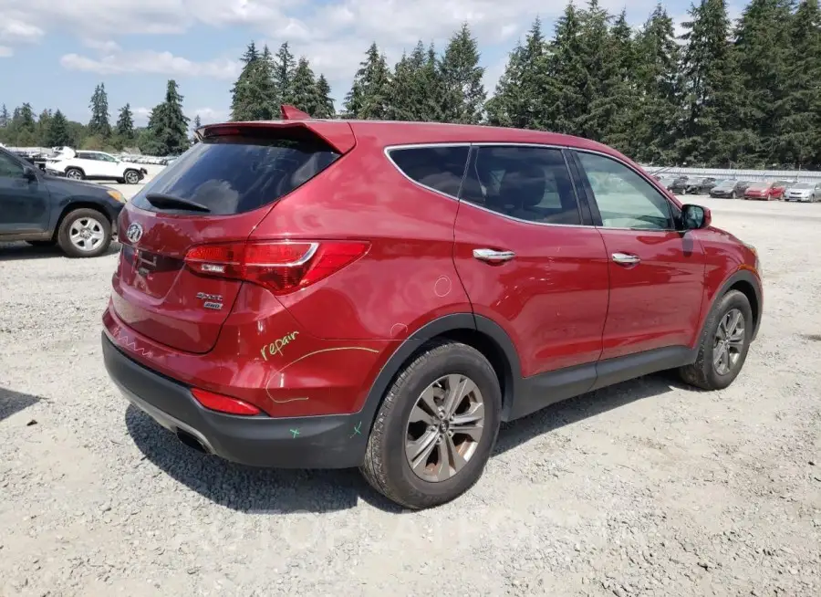 HYUNDAI SANTA FE S 2015 vin 5XYZTDLB5FG295926 from auto auction Copart