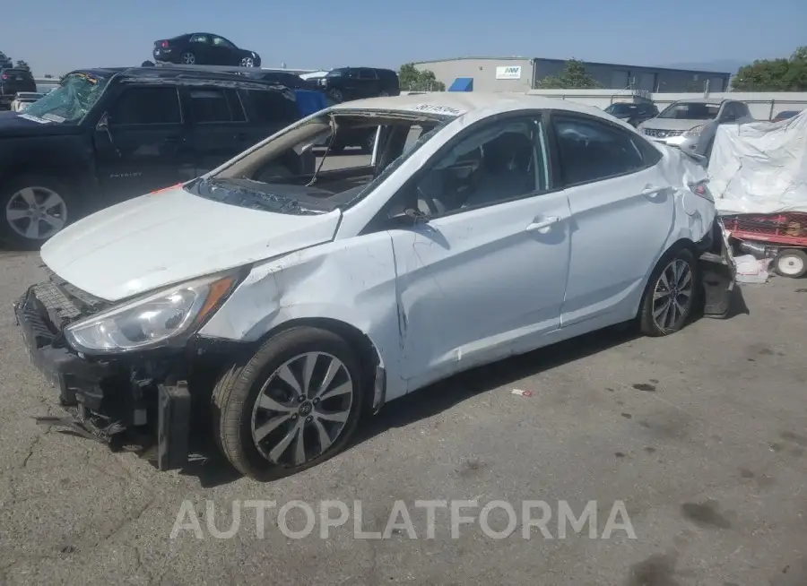 HYUNDAI ACCENT SE 2017 vin KMHCT4AE2HU225123 from auto auction Copart